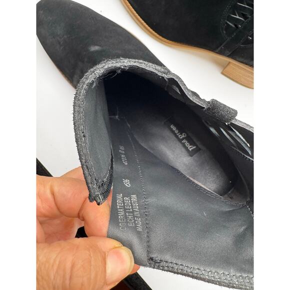 Paul Green Vienna Chelsea Boot (Women) black soft suede UK 6.5 ( US 9) - Picture 8 of 13